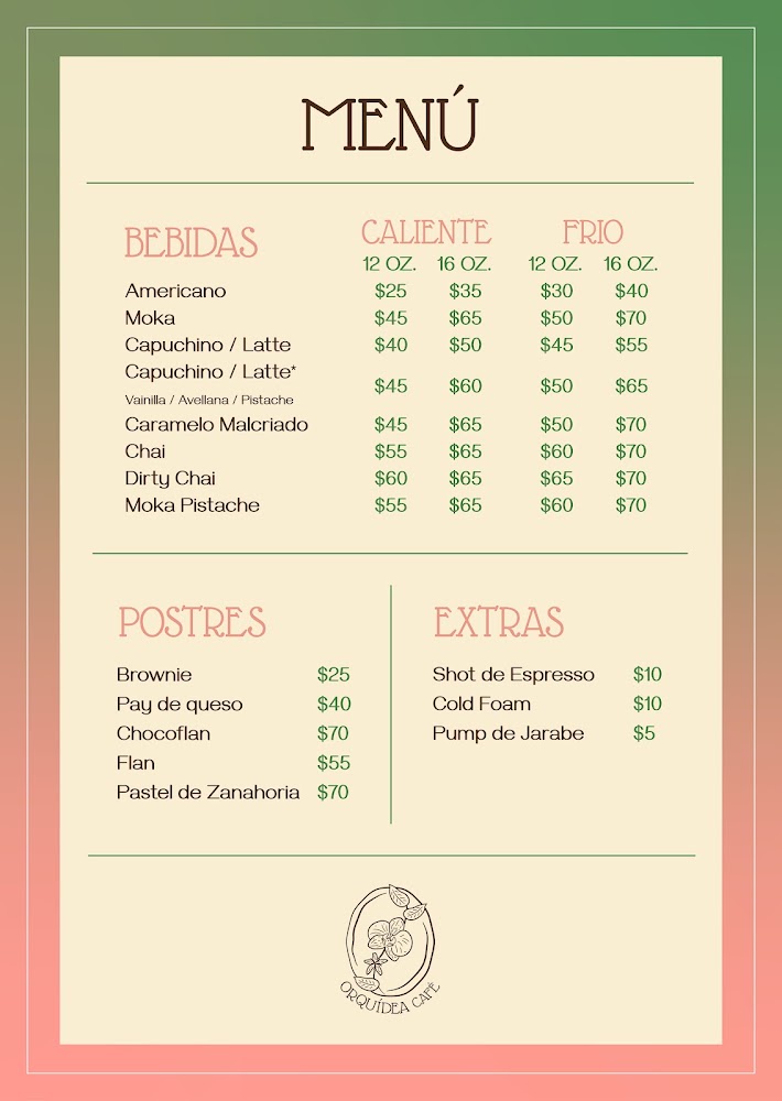 Orquídea Café LM