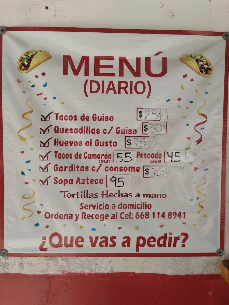 Que Vas A Pedir