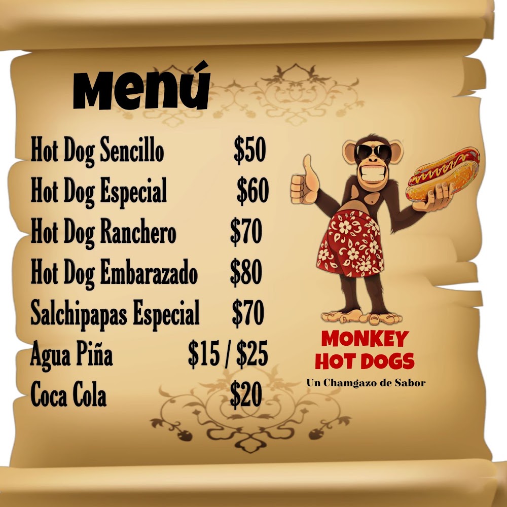 Hot Dogs Monkey