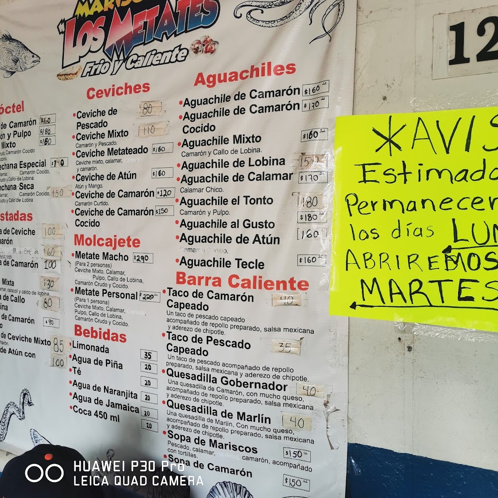 Mariscos Los Metates