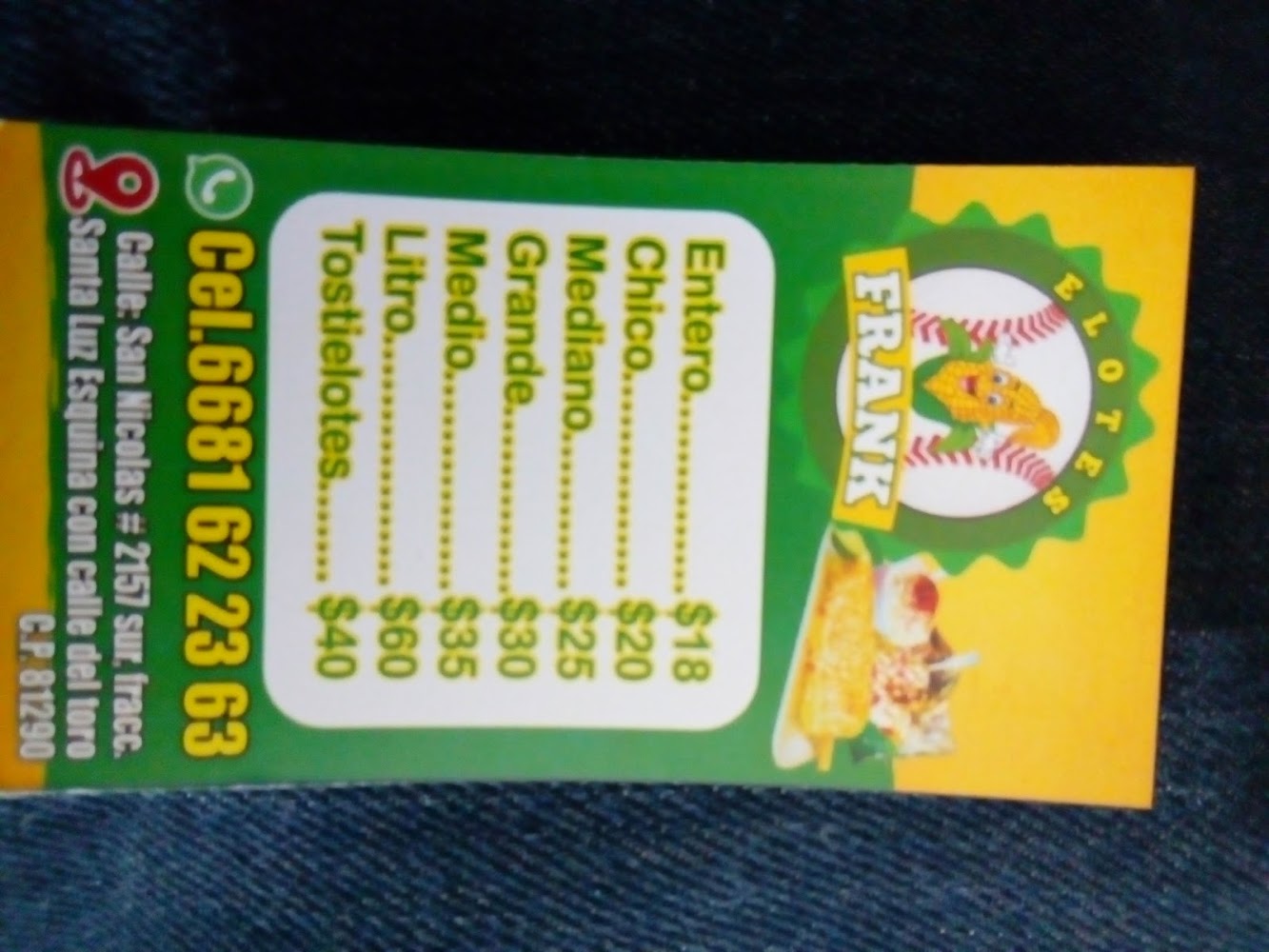 Elotes Frank