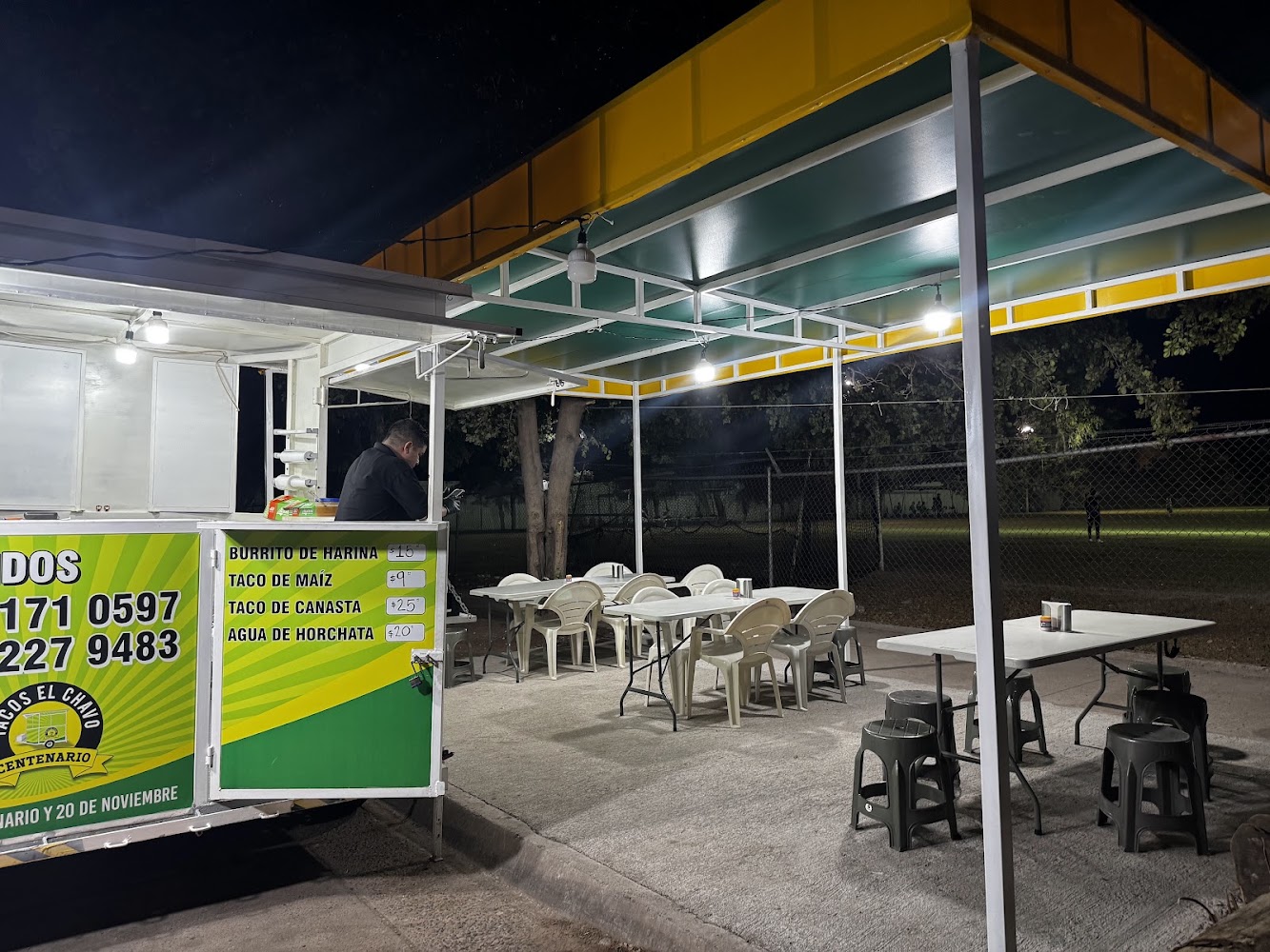 Tacos a vapor centenario