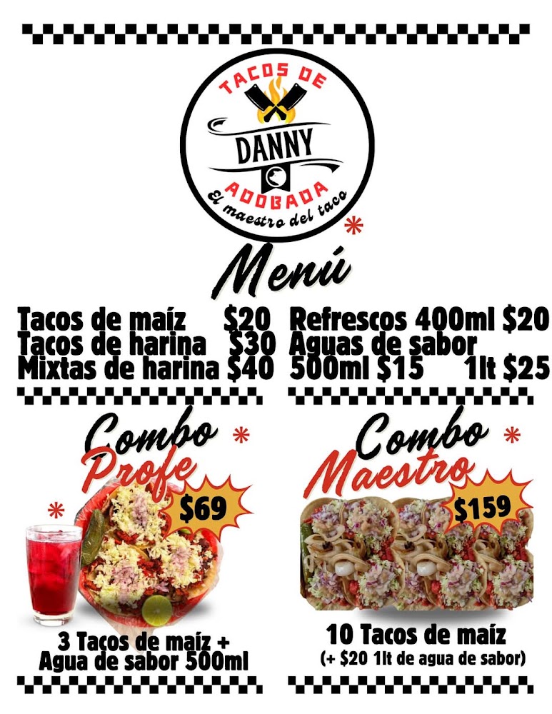 Tacos de adobada DANNY