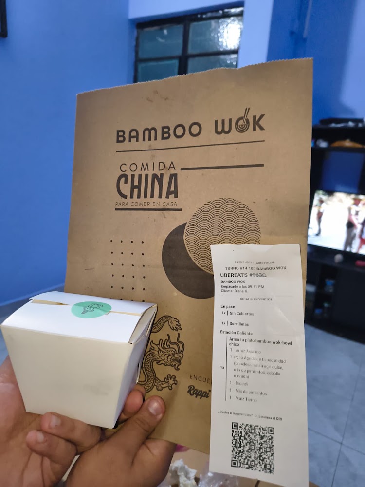 Bamboo wok