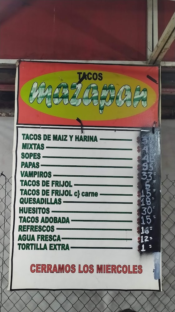 Tacos Mazapán