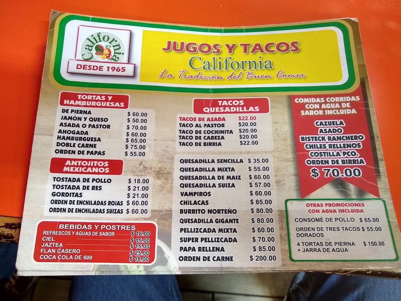 Jugos y Tacos California