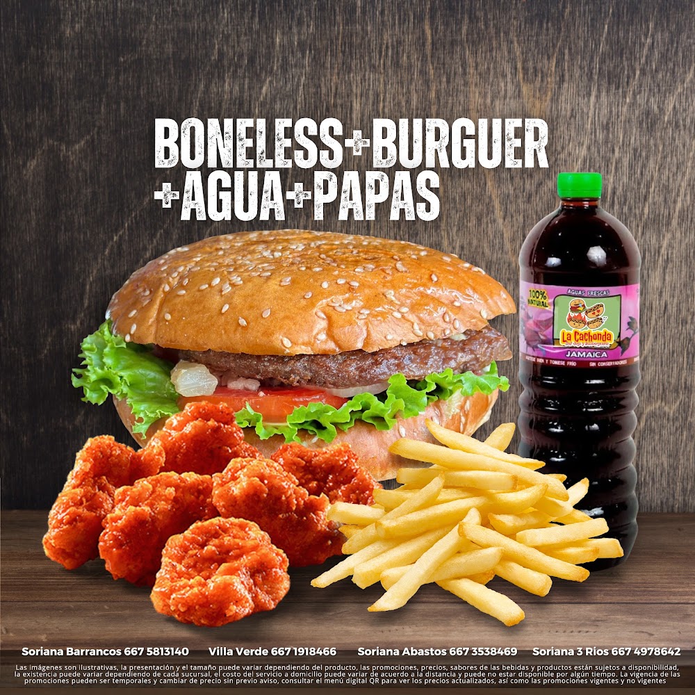 "LA CACHONDA" Hot Dogs Y Hamburguesas