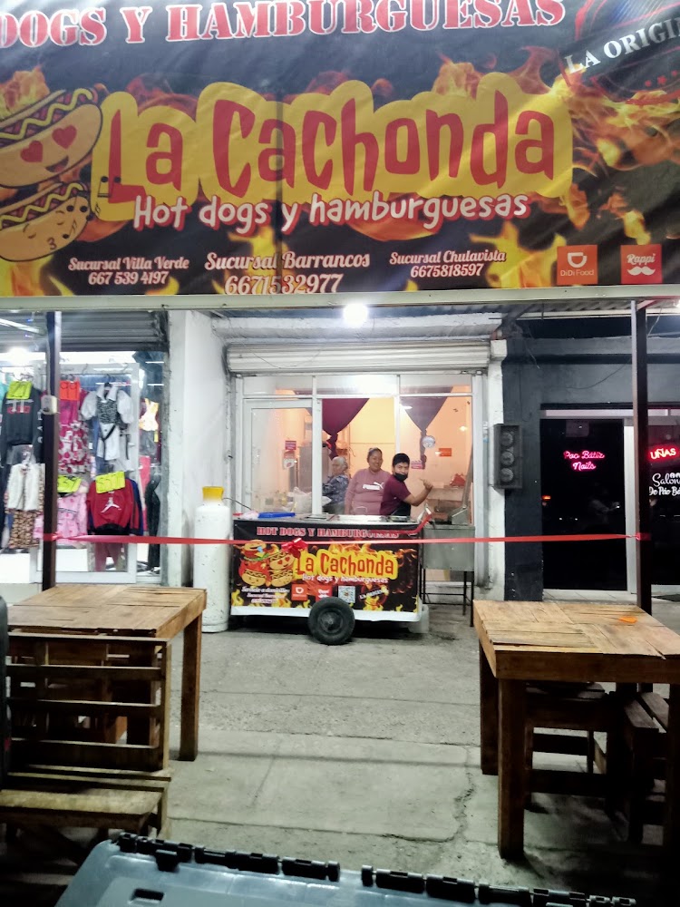 LA CACHONDA" Hot Dogs Y Hamburguesas"