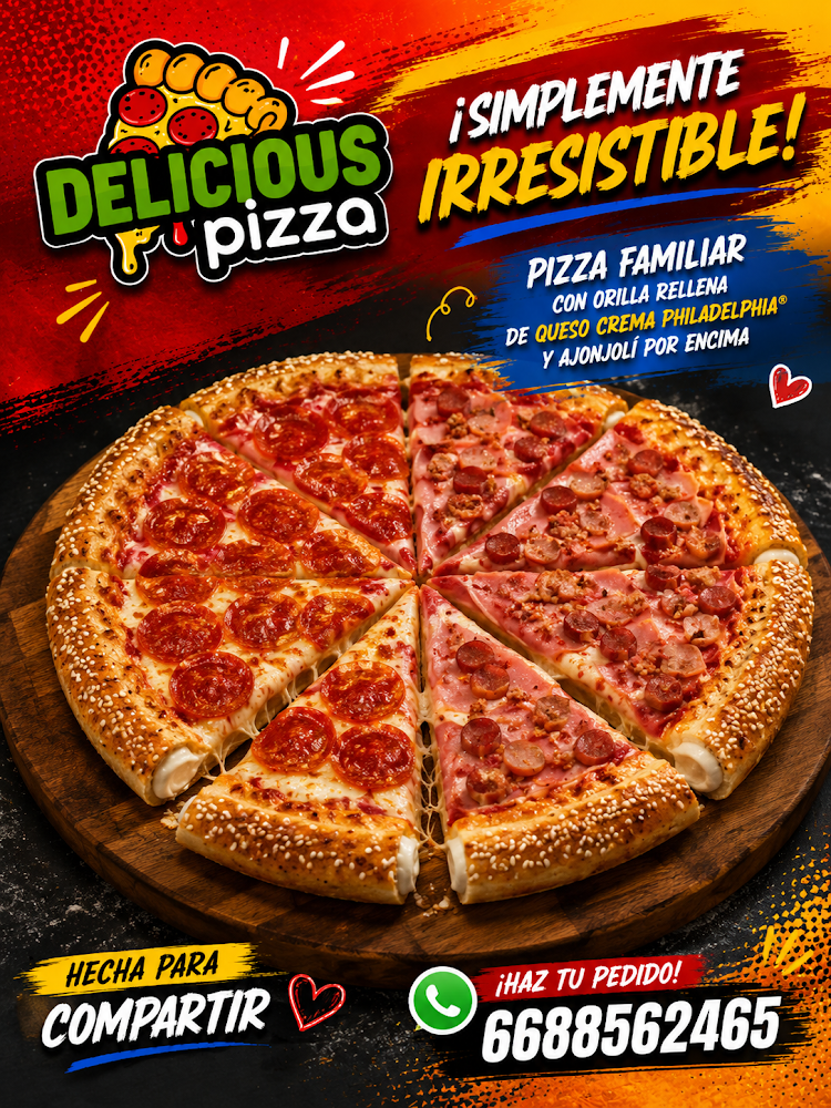 delicious pizza