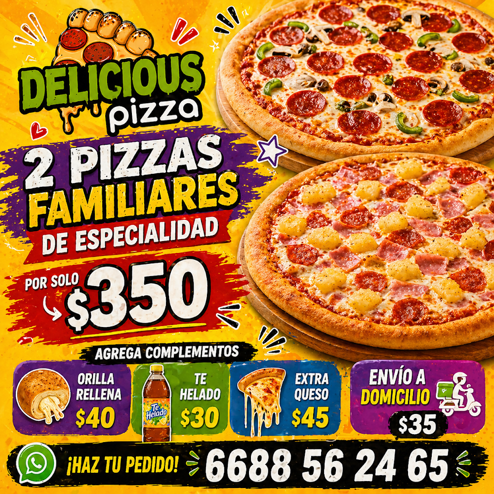 delicious pizza