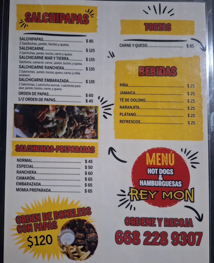 Hotdogs y Hamburguesas El Rey Mon