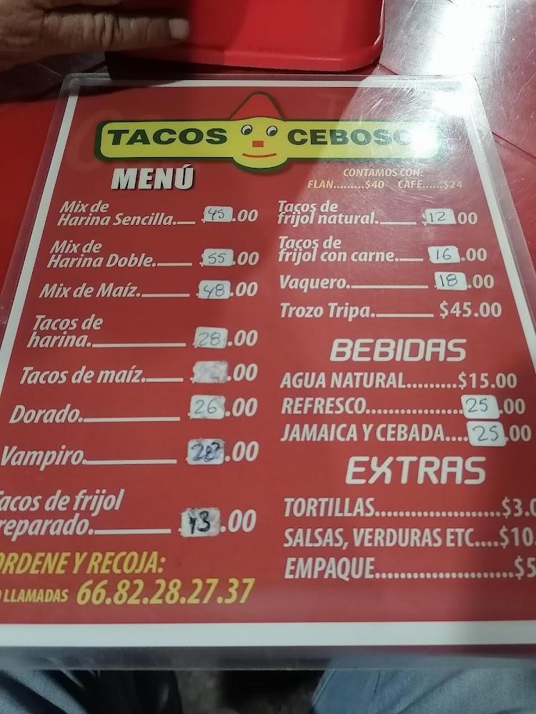 Tacos Cebosos