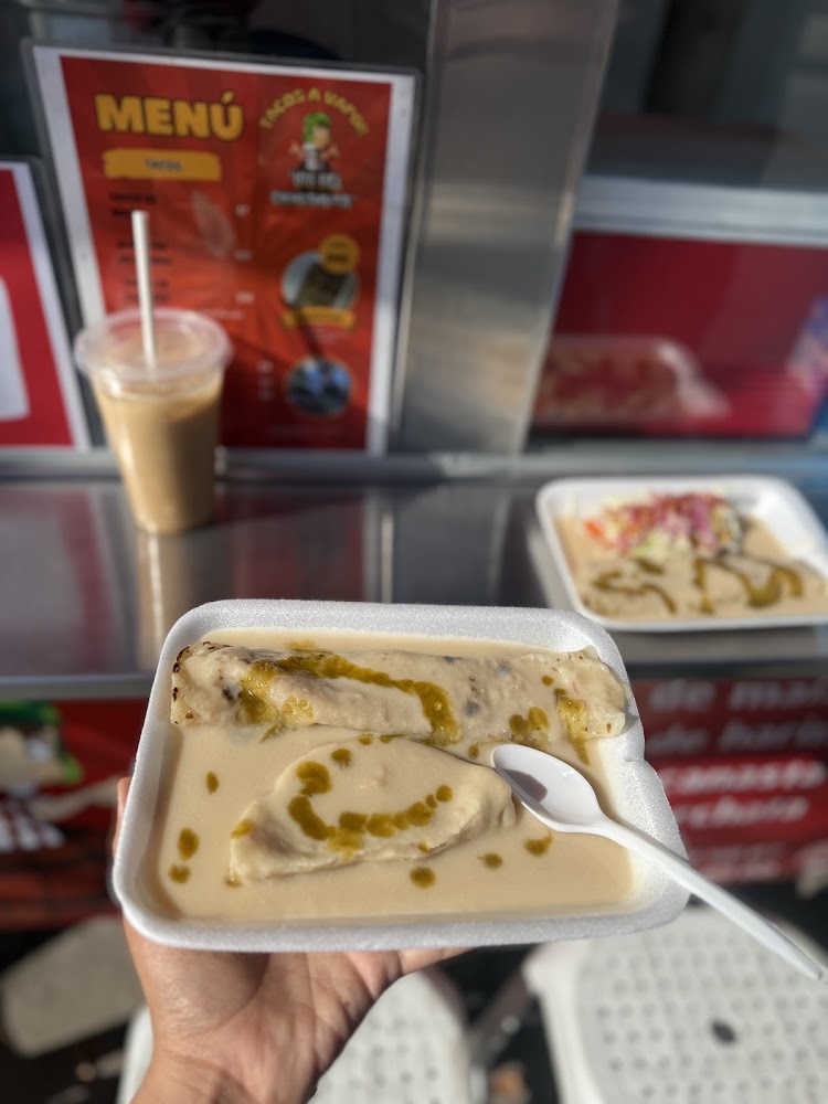 Tacos a vapor chihuahuita