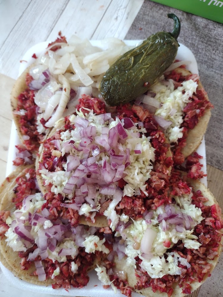 Tacos de adobada "Fierro"