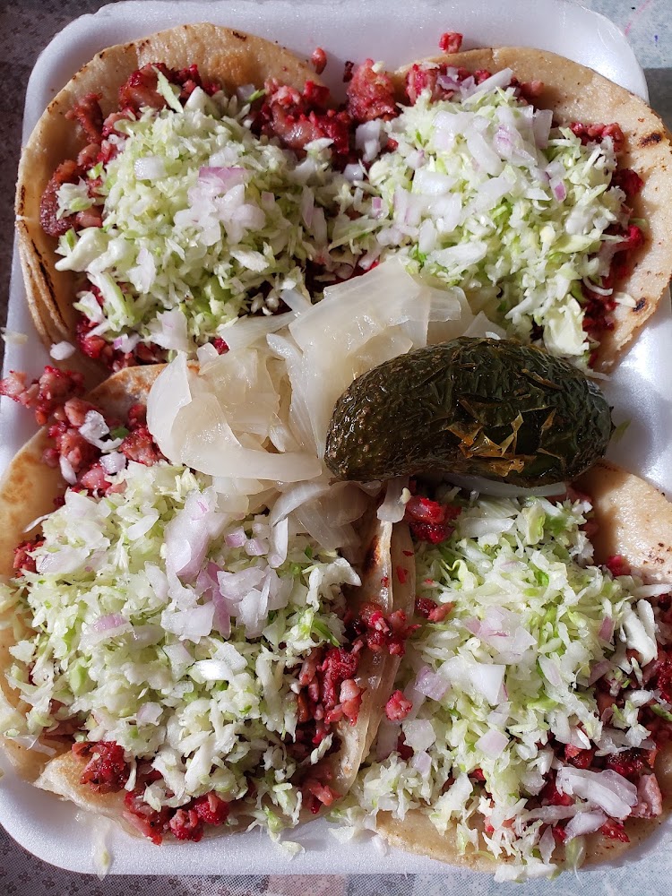 Tacos de adobada "Fierro"