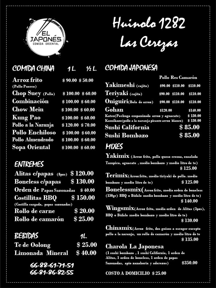 Comida Oriental El Japones