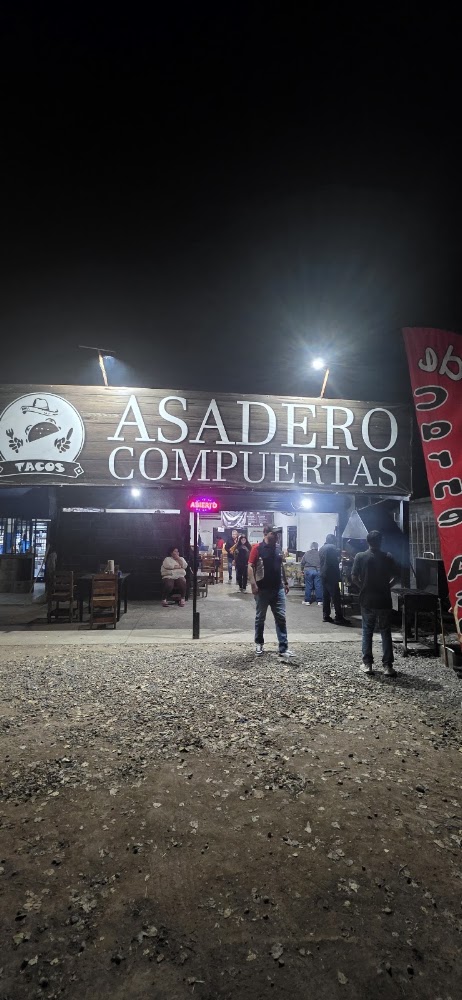 Asadero compuertas