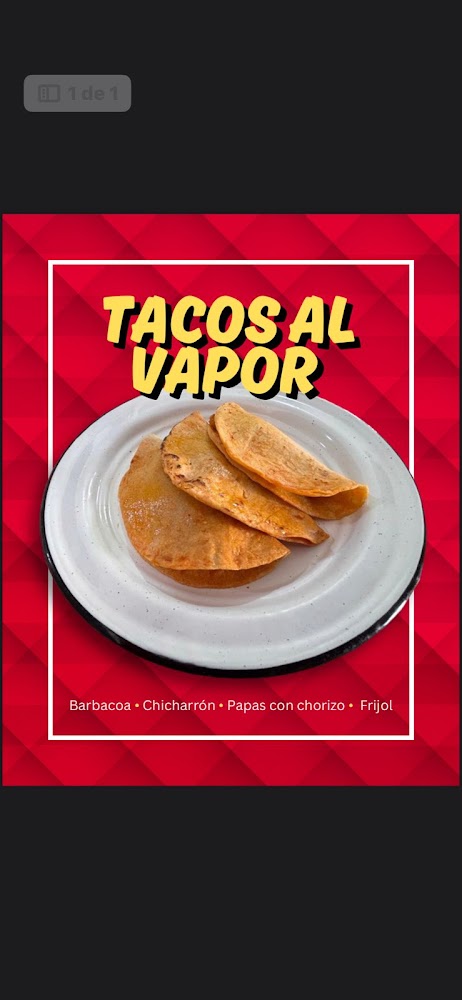 Tacos al Vapor y de Canasta Paty Trejo