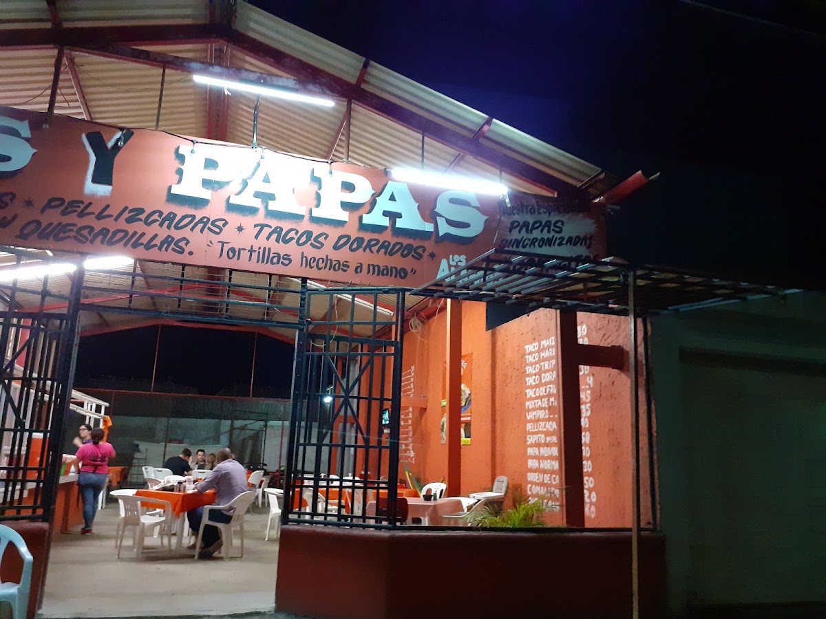 Tacos y papas Los Alamos