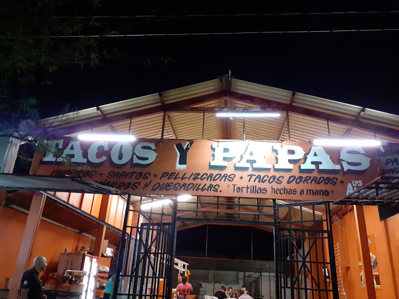 Tacos y papas Los Alamos