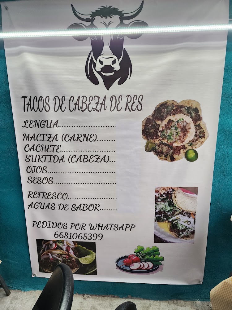 Tacos de Cabeza de Res "don Omar"