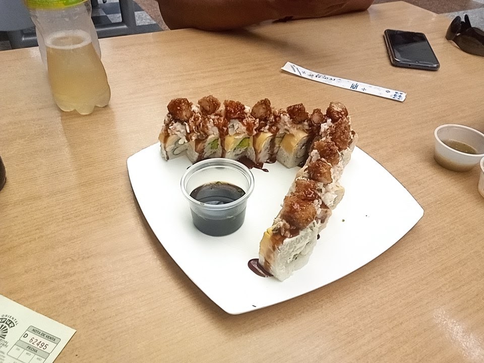 Comida oriental japonesa y China