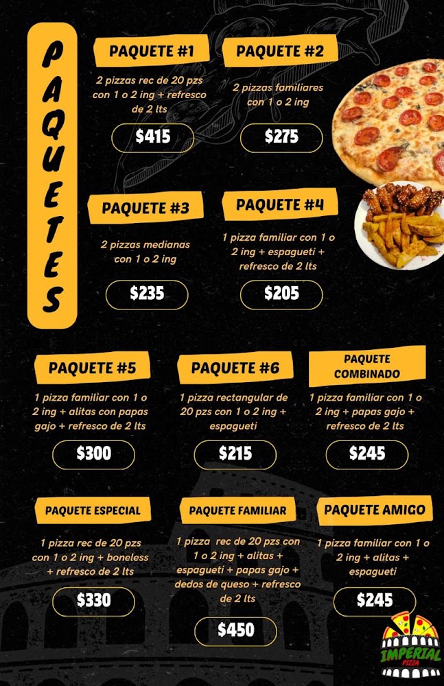 Imperial Pizza Suc, Alarcon