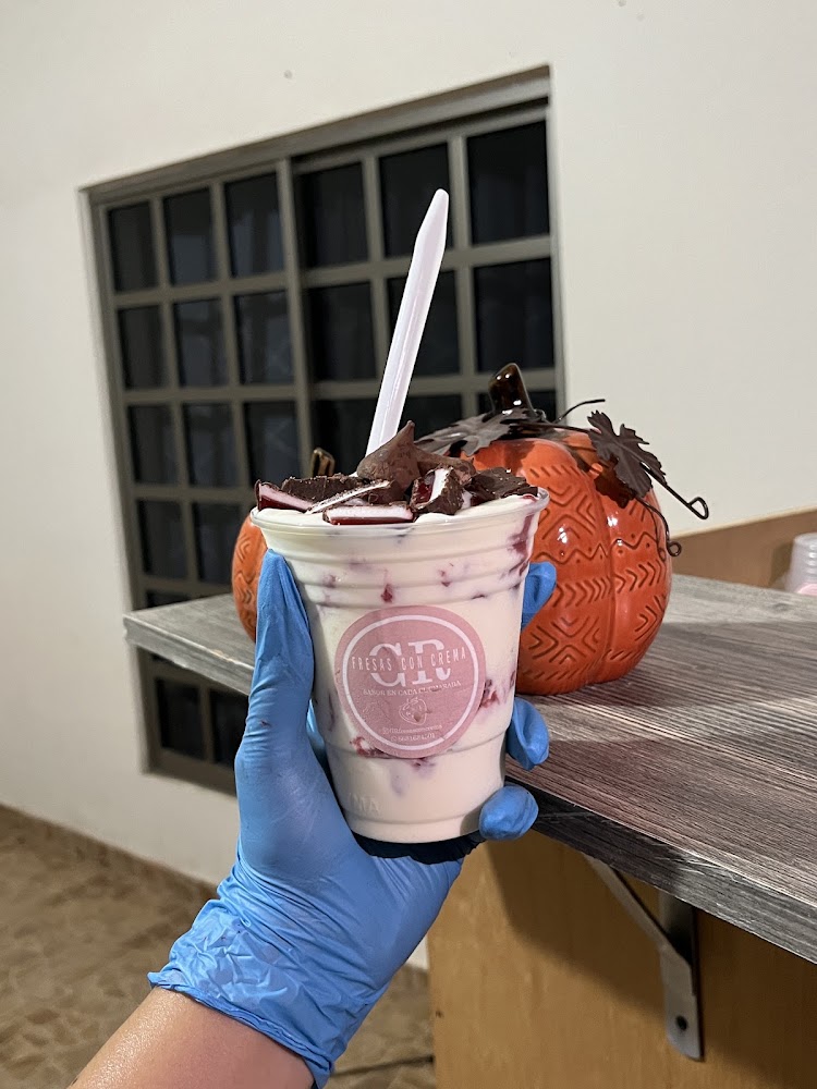 GR fresas con crema