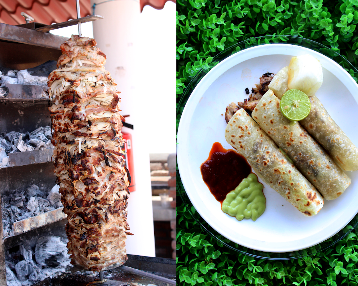Tacos arabes poblanos los jayes