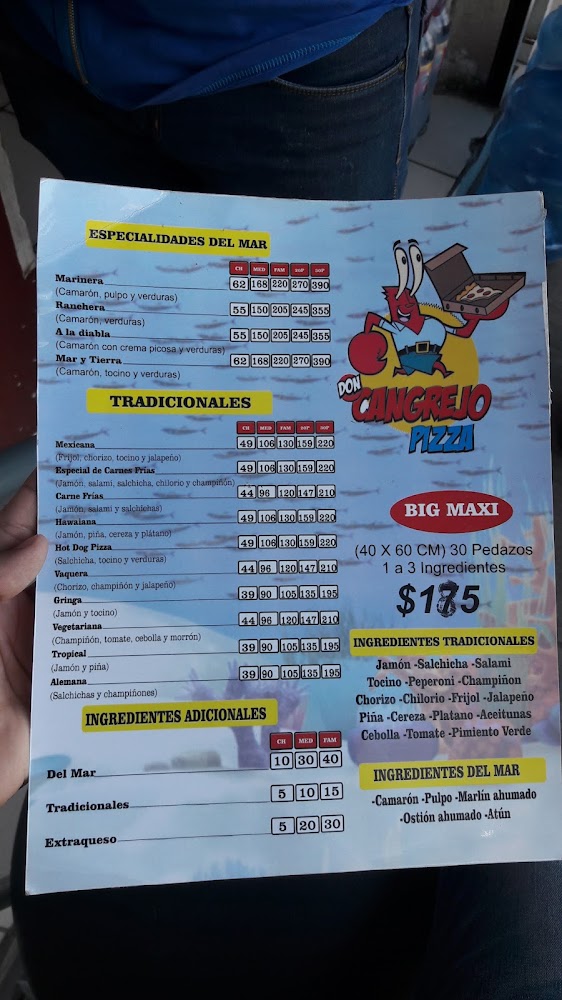 Pizzería Don cangrejo