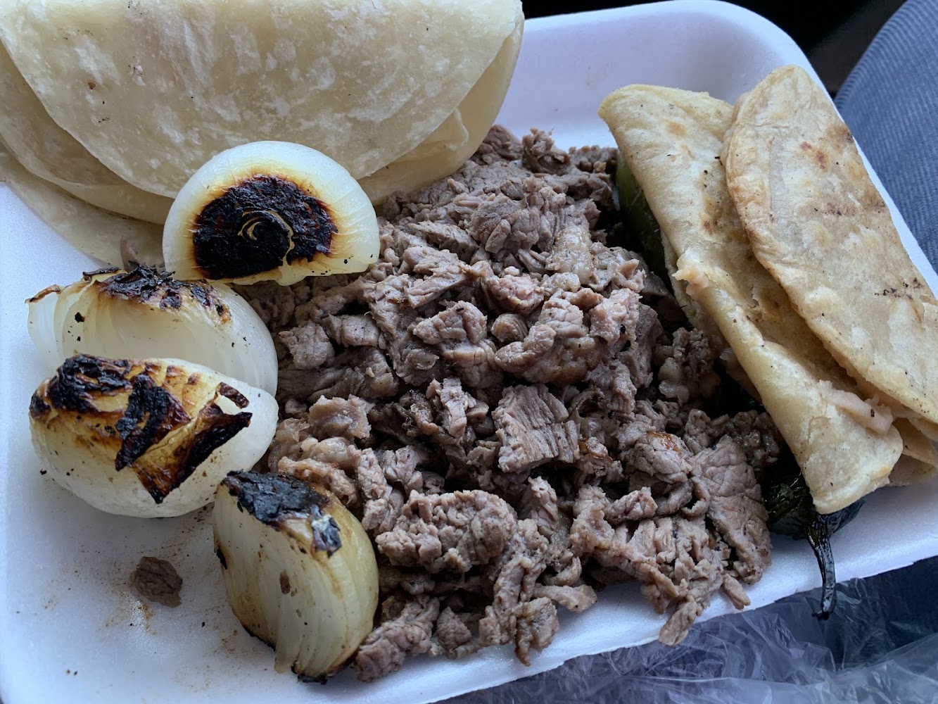 Carne asada Poseidon