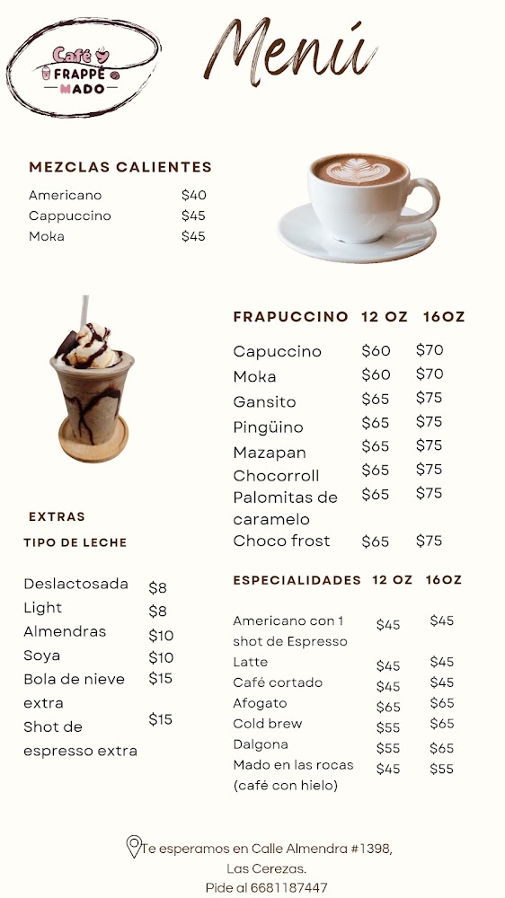 Mado café y frappé