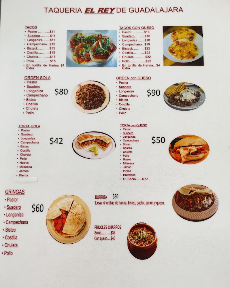 Tacos El Rey de Guadalajara