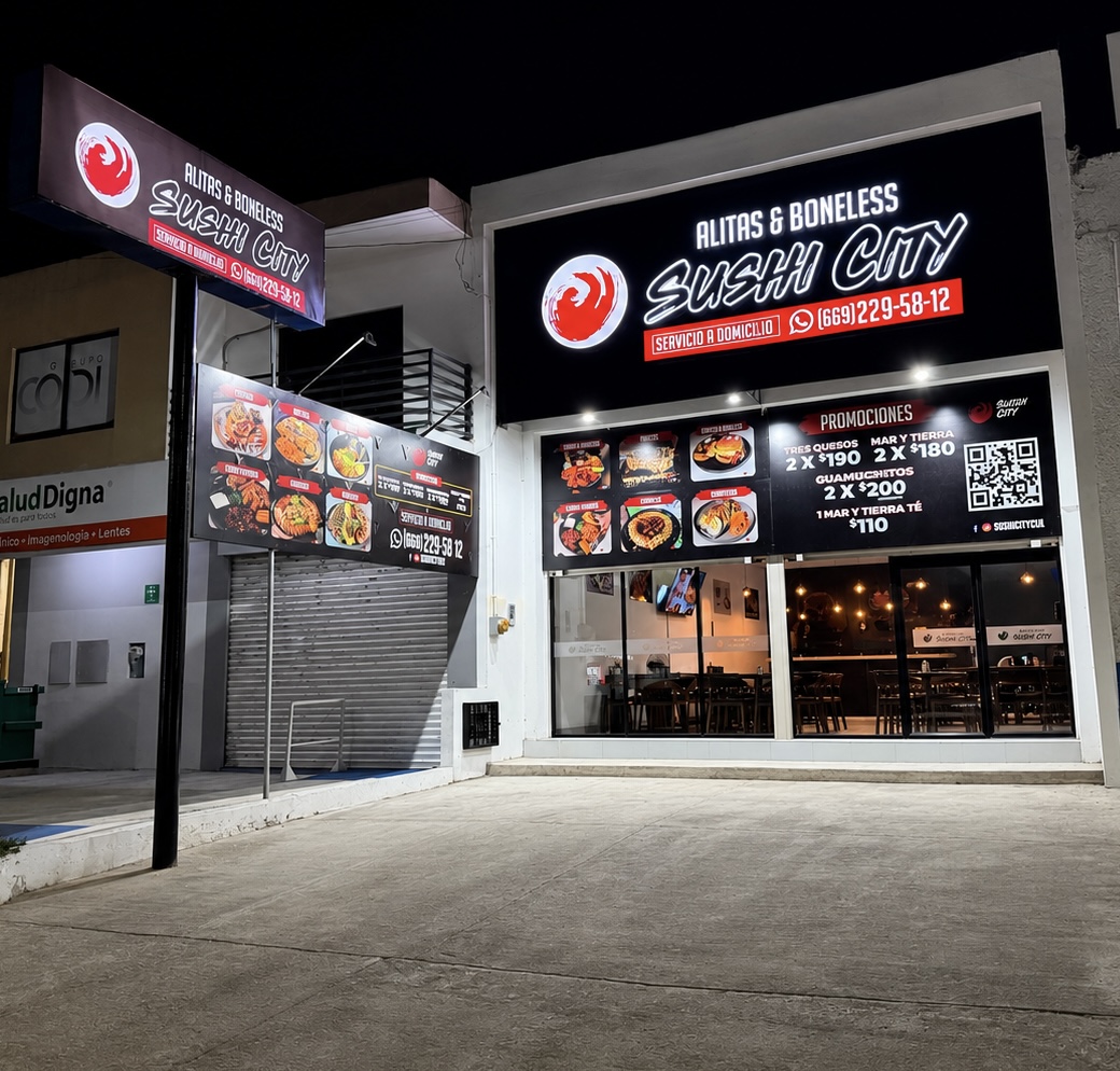 Sushi City Mazatlán Ejercito Mexicano