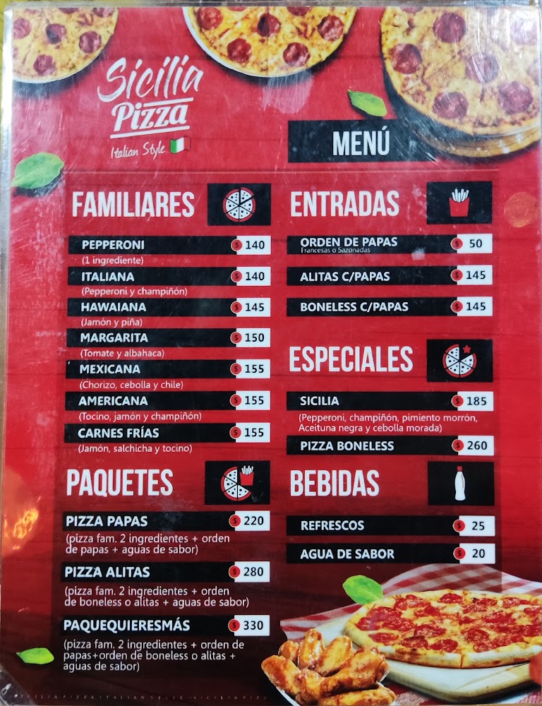 Pizza sicilia
