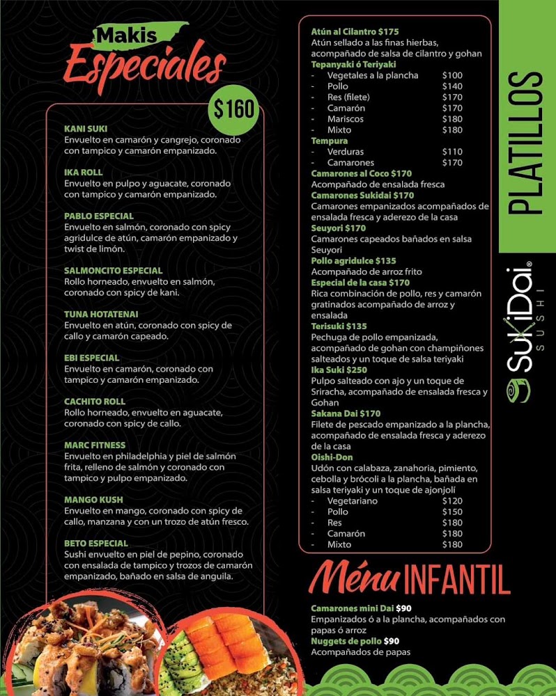 SukiDai Sushi Río Nilo