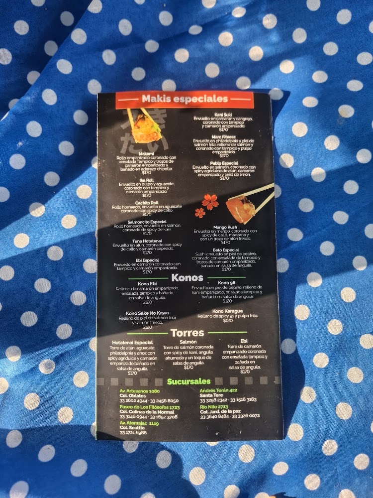 SukiDai Sushi Río Nilo