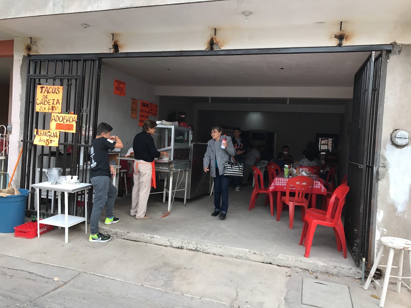 Tacos de cabeza el callejon