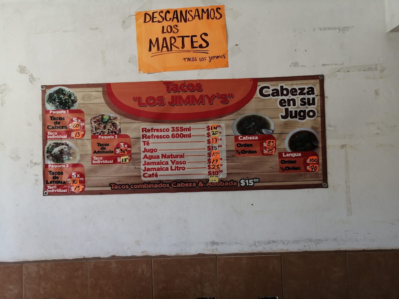 Tacos de cabeza el callejon