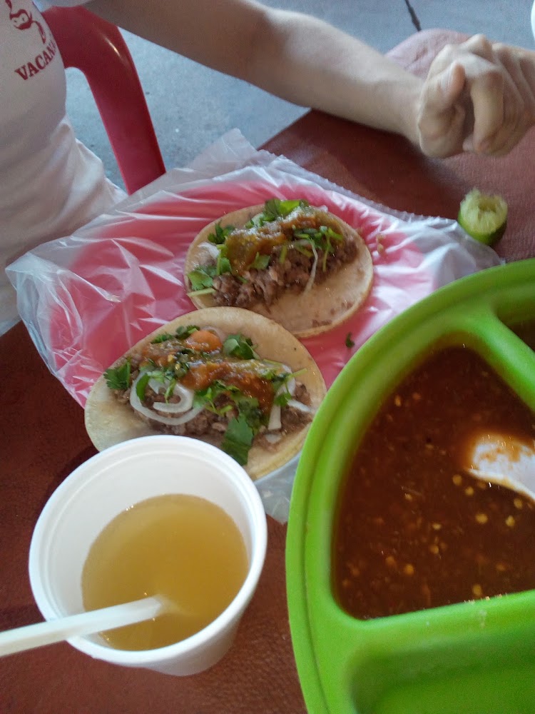 Tacos de cabeza vacanaco