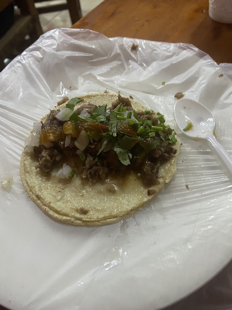 Tacos de cabeza vacanaco
