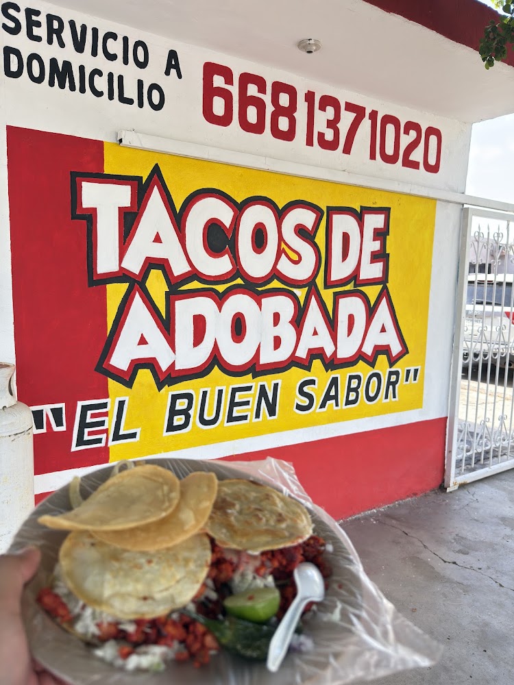 Tacos de adobada El buen sabor 2