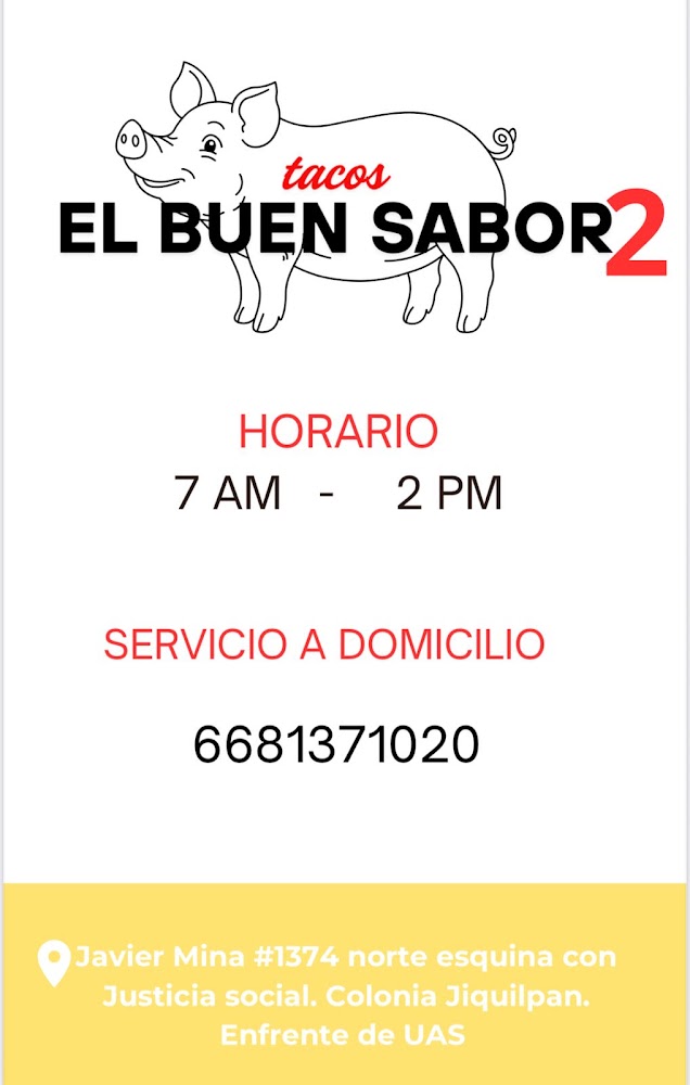 Tacos de adobada El buen sabor 2
