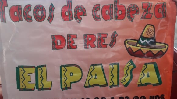 Tacos de cabeza El Paisa