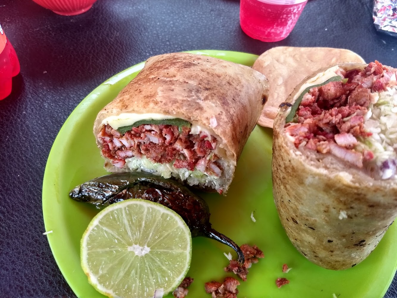 El Burrito.kom Tacos de adobada
