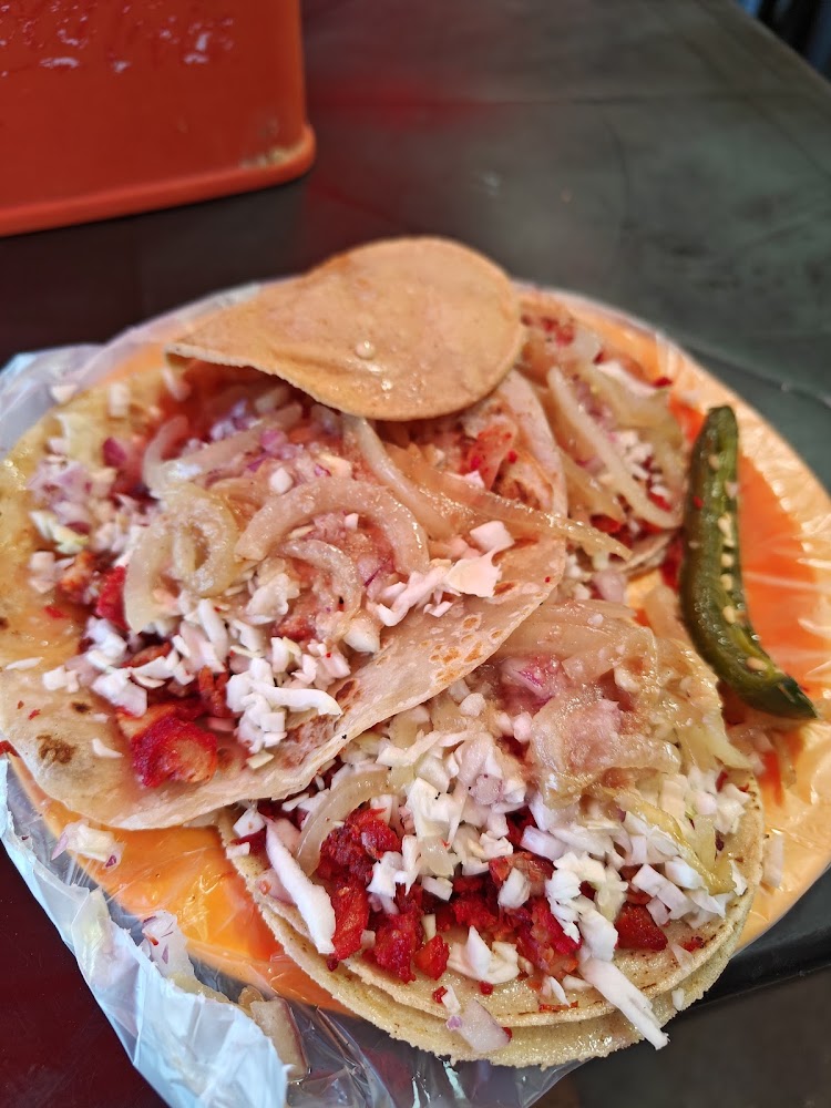 Tacos de adobada 10 de mayo