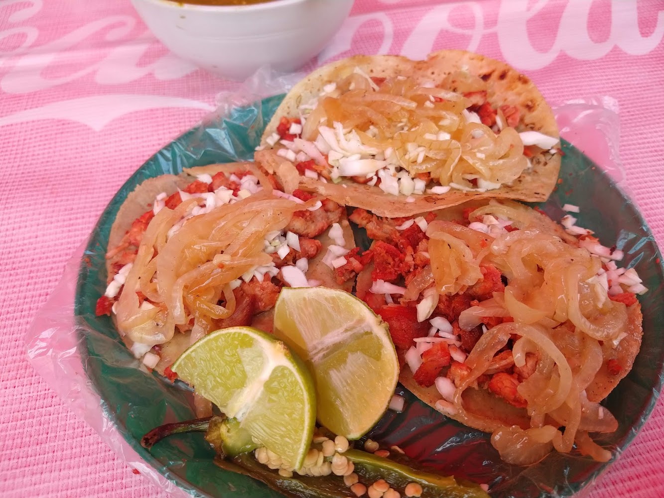 Tacos de adobada 10 de mayo