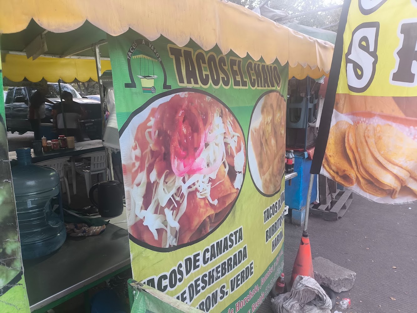 Tacos a vapor Hospital general