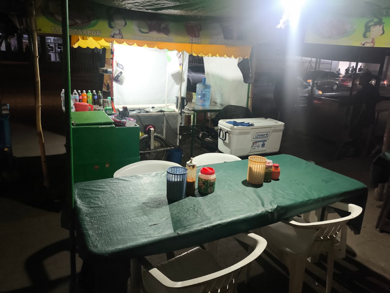 Tacos a vapor Hospital general