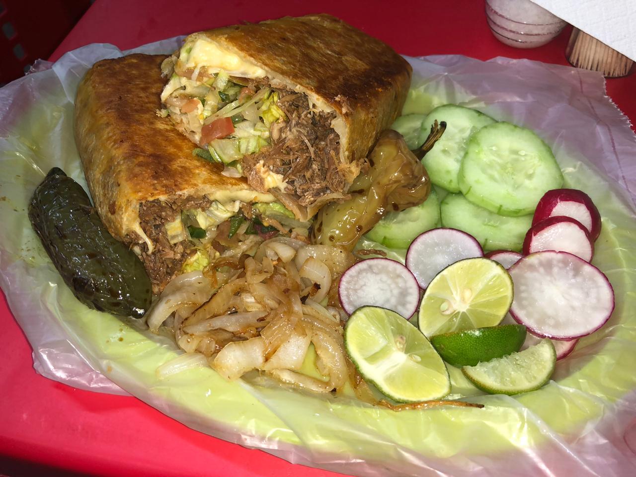 Tacos de birria “ taco loko “